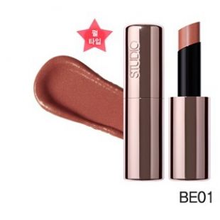 the SAEM Studio Pro Shine Lipstick Castle Beige (BE01)