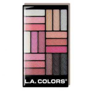 L.A. Colors 18 Color Eyeshadow Palette Diva Glam