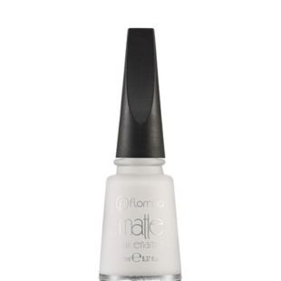 Flormar Matte Nail Enamel M 01 White Board