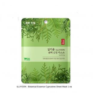 Illiyoon Botanical Essence Cyprustree Sheet Mask 1 ea 