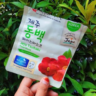 HappyMask HappyMask Jeju Tsubaki Face Mask for revitalised skin