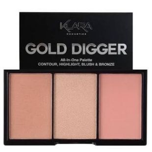Klara Cosmetics Gold Digger Palette 