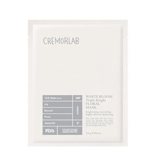 Cremorlab Cremorlab White Bloom Triple Bright Floral Mask 25gr