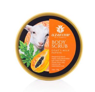 Azarine Cosmetic Body Scrub Goat's Milk Papaya