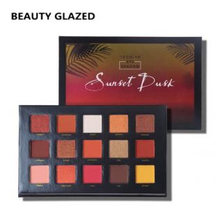 Beauty Glazed Sunset Dusk Eye Shadow Palette 