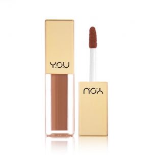 YOU Beauty The Gold One New Rouge Satin Lip Cream 06 Nude Toffee