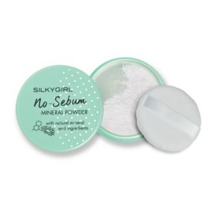 SilkyGirl No Sebum Mineral Powder 