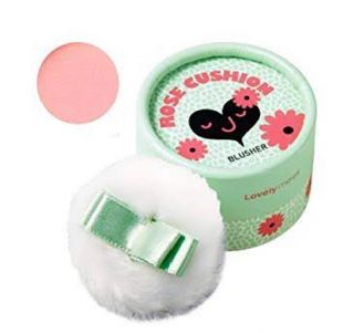 The Face Shop Lovely ME:EX Pastel Cushion Blusher Rose Cushion