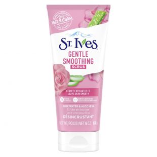 St. Ives Gentle Smoothing Face Scrub Rose Water & Aloe Vera 