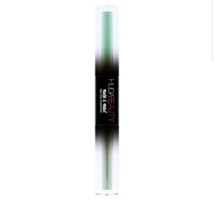 Huda Beauty A Double Ended Liquid Eyeshadow Minted and Dinero
