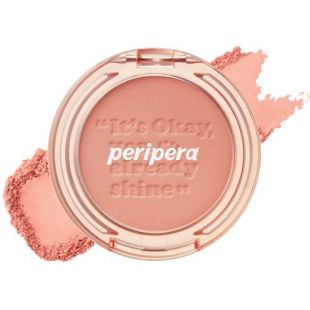 Peripera Pure Blushed Sunshine Cheek 02 Milktea Coral