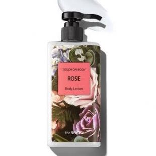 the SAEM Touch On Body Lotion Rose