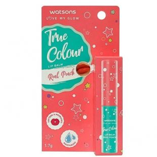 Watsons True Color Lip Balm Real peach