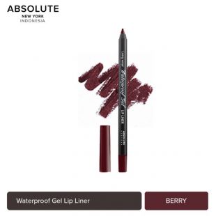 Absolute New York Waterproof Gel Lip Liner Berry