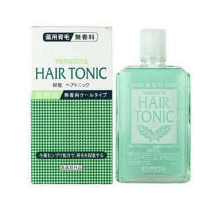 Kaminomoto Yanagiya hair Tonic Fragrance Free Cool Cool type/Green