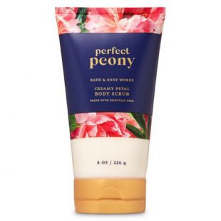 Bath and Body Works Creamy Petal Body Scrub Perfect Peony