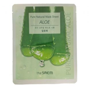 the SAEM Pure Natural Mask Sheet Aloe Vera