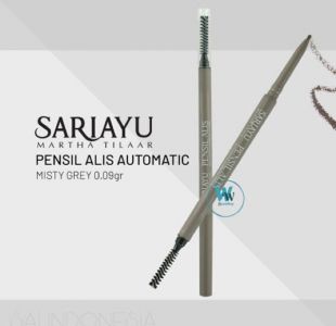 Sariayu Automatic Eyebrow Pencil Misty Gray