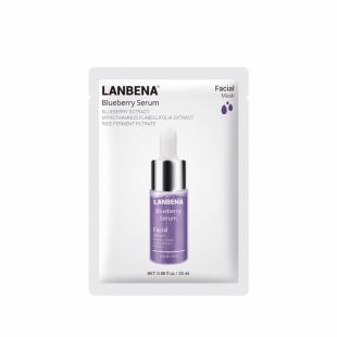 Lanbena Blueberry Facial Serum Mask 