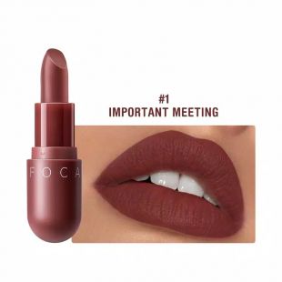 Focallure Capsule Velvet Matte Lipstick 01 Important Meeting