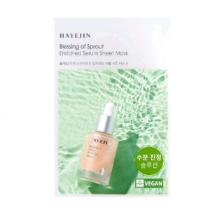 Hayejin Blessing Of Sprout Enriched Serum Sheet Mask 