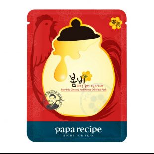 Papa Recipe Bombee ginseng red honey oil mask pack 