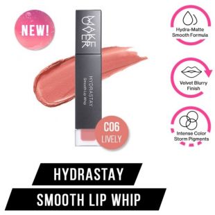 Make Over Hydrastay Smooth Lip Whip C06 Lively