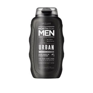 Oriflame North For Men Urban Hair Body And Face 