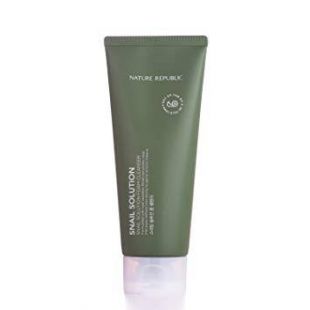 Nature Republic Snail Solution Foam Cleanser 