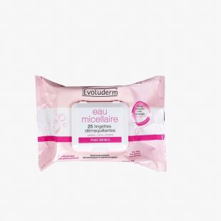 Evoluderm Micellar Cleansing Wipes 