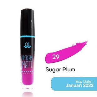 QL Matte Lipcream 29 Sugar Plum