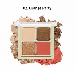 Etude House Blend For Eyes 02 Orange Pretty 