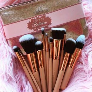 Beauty Creations Ballerina Rose Gold 12 PCS Brush Set 