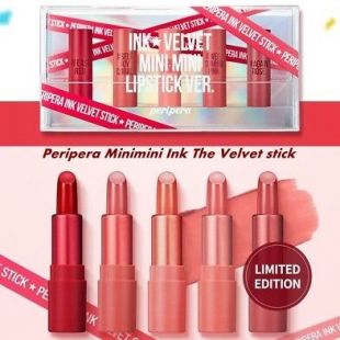Peripera Ink Velvet Mini Lipstick Version 