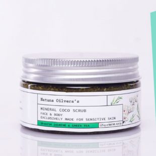 Natuna Oilvera  Spanish Jasmine X Green Tea Coco Scrub SPANEA