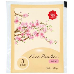 Viva Cosmetics New Face Powder Olive