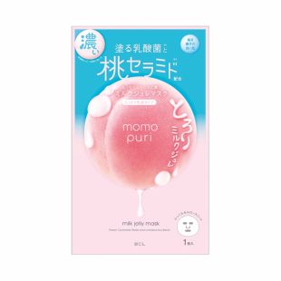 BCL Momopuri Jelly Mask Milk