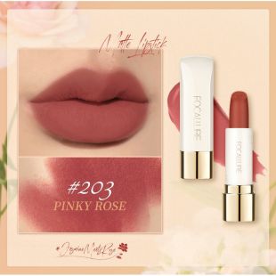 Focallure Pure Matte Lipstick 203 Pinky Rose