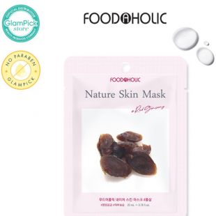 Foodaholic Nature Skin Mask Red Ginseng