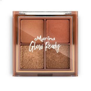 Marina Glow Ready Eyeshadow Palette Natural Glam