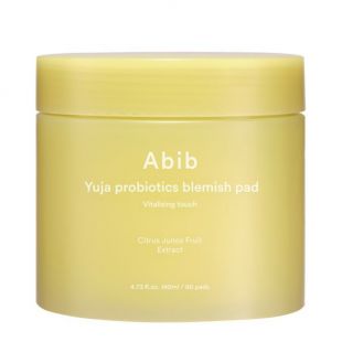 Abib Cosmetics Yuja Probiotics Blemish Pads Vitalizing Touch none