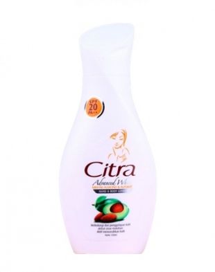 Citra Advanced White SPF20 PA++ Hand and Body Lotion 