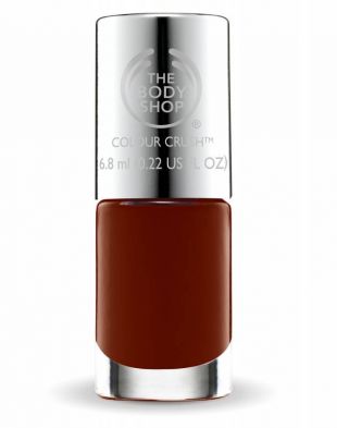 The Body Shop Colour Crush Nail Polish Chocolate Cutle