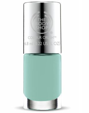 The Body Shop Colour Crush Nail Polish Mint Cream