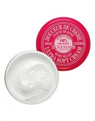 L'Occitane Shea Butter Ultra Soft Cream Rose Heart