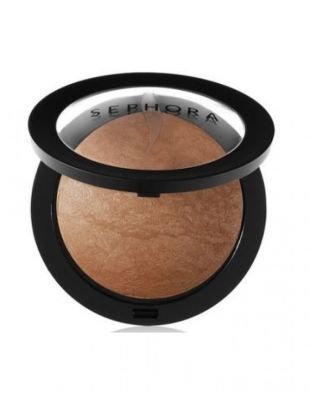 Sephora MicroSmooth Baked Foundation Face Powder Ebony