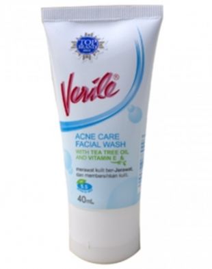 Verile Acne Care Facial Wash With Tea Tree Oil and Vitamin E
