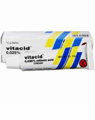 Vitacid Retinoic Acid (HARUS DENGAN RESEP DOKTER) 0,025 %
