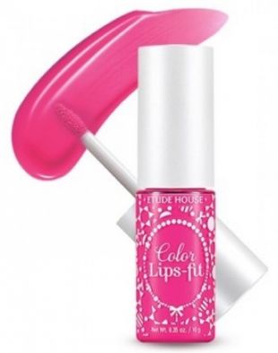 Etude House Color Lips Fit PK002 Silhouette Fit Pink