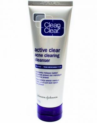 Clean & Clear Active Clear Acne Clearing Cleanser 